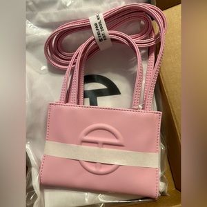 Bubblegum Pink Small Telfar Shopping Bag